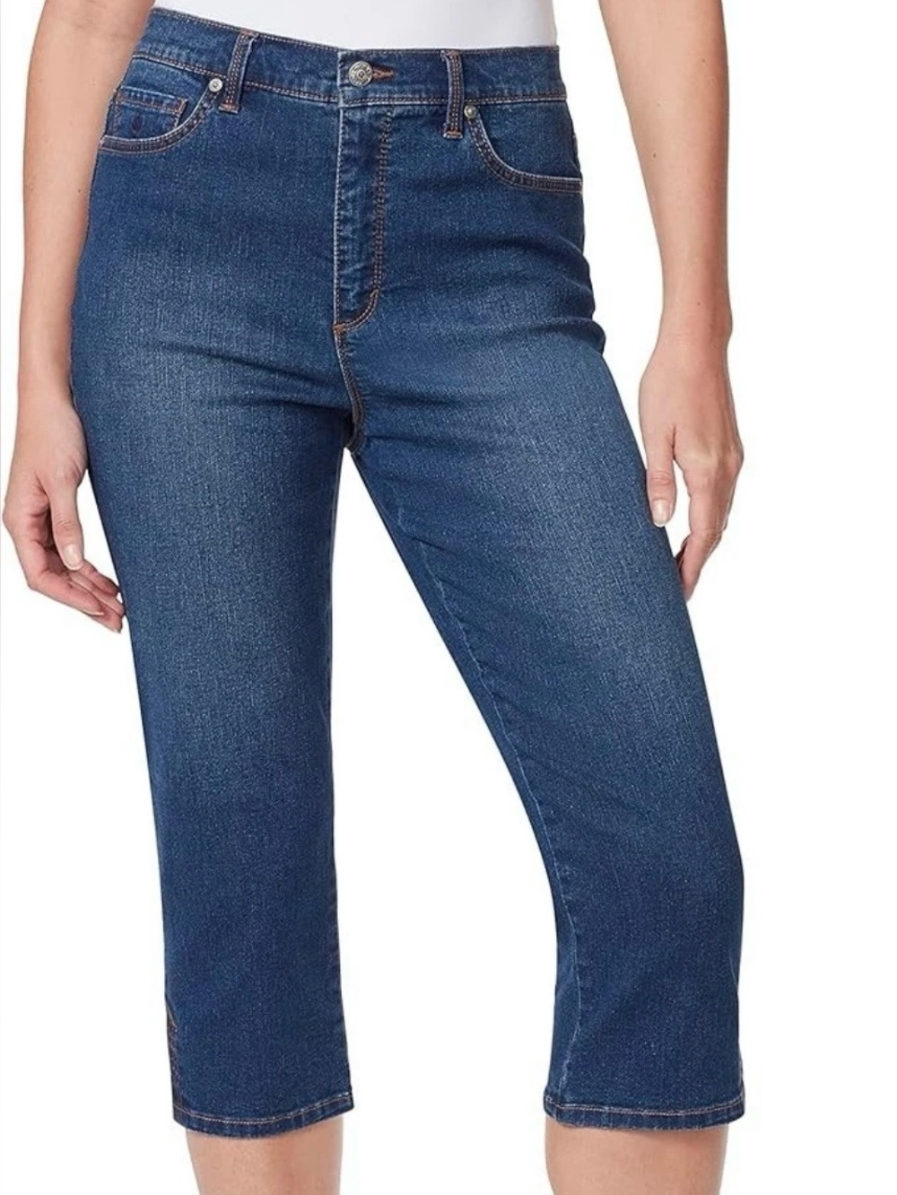 Gloria Vanderbilt Amanda Capri Slimming Panel Jeans NWT Size 20W